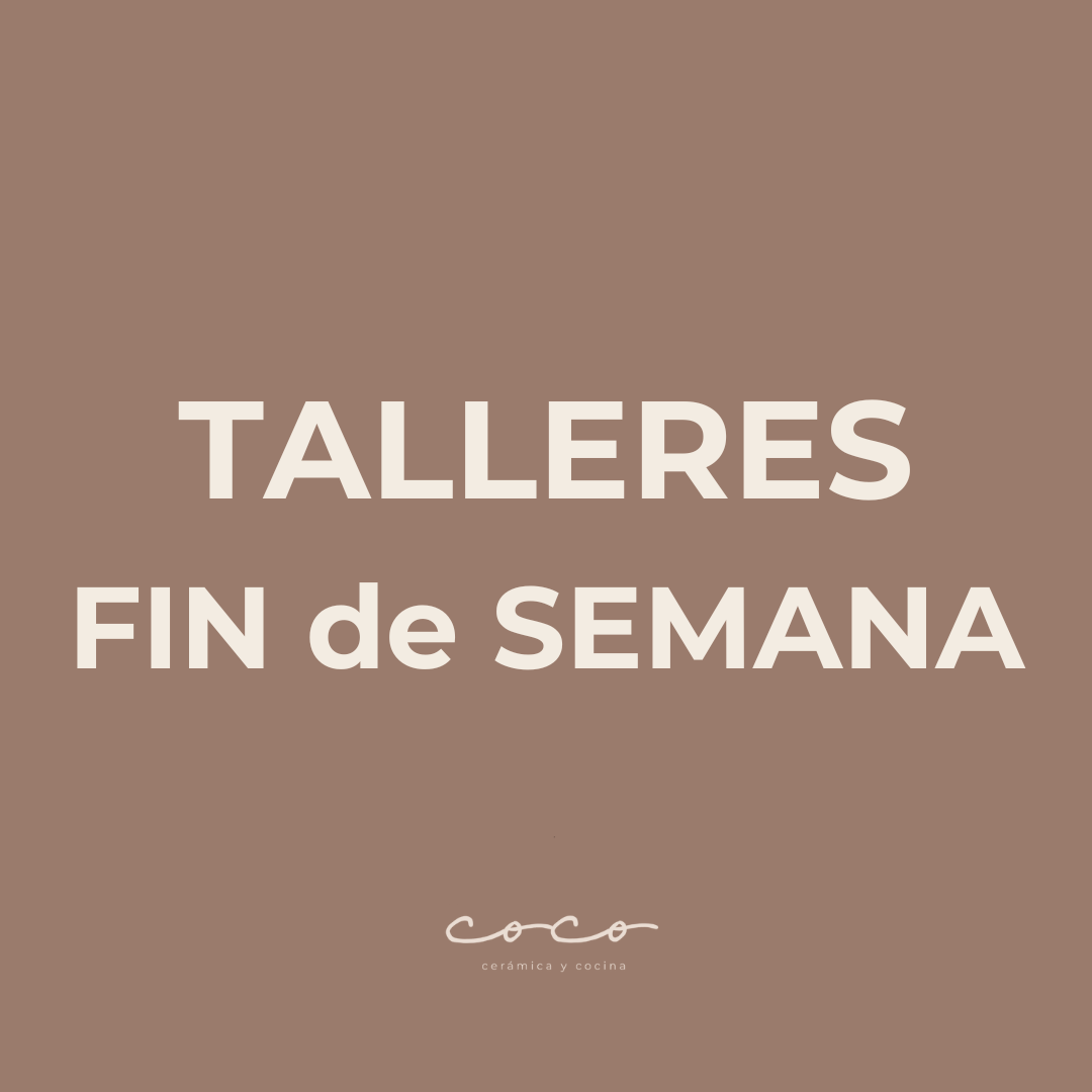 TALLER CREATIVO FIN DE SEMANA