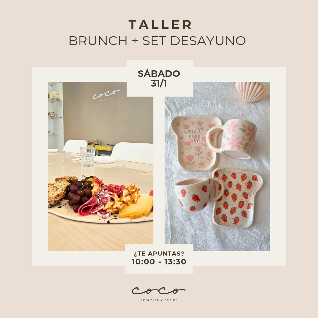 BRUNCH + SET DE DESAYUNO
