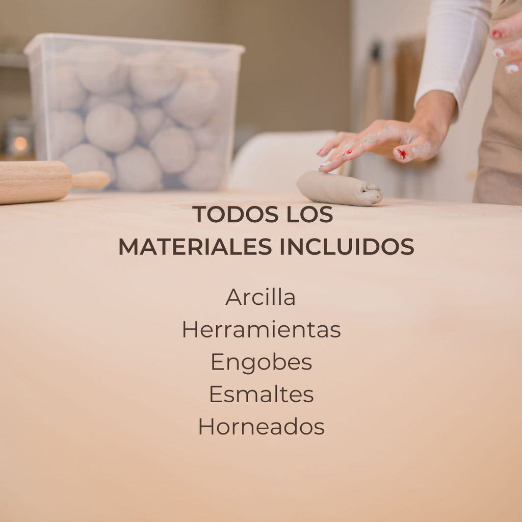 Clase de cerámica 2h