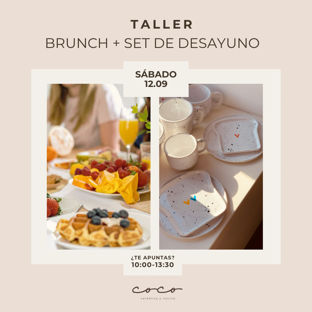 BRUNCH + SET DE DESAYUNO 12.09