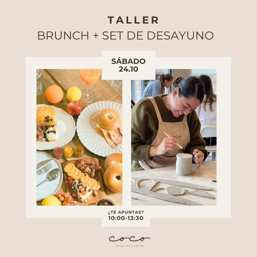 BRUNCH + SET DE DESAYUNO 24.10.26