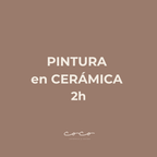 Clase de Pintura en cerámica 2h
