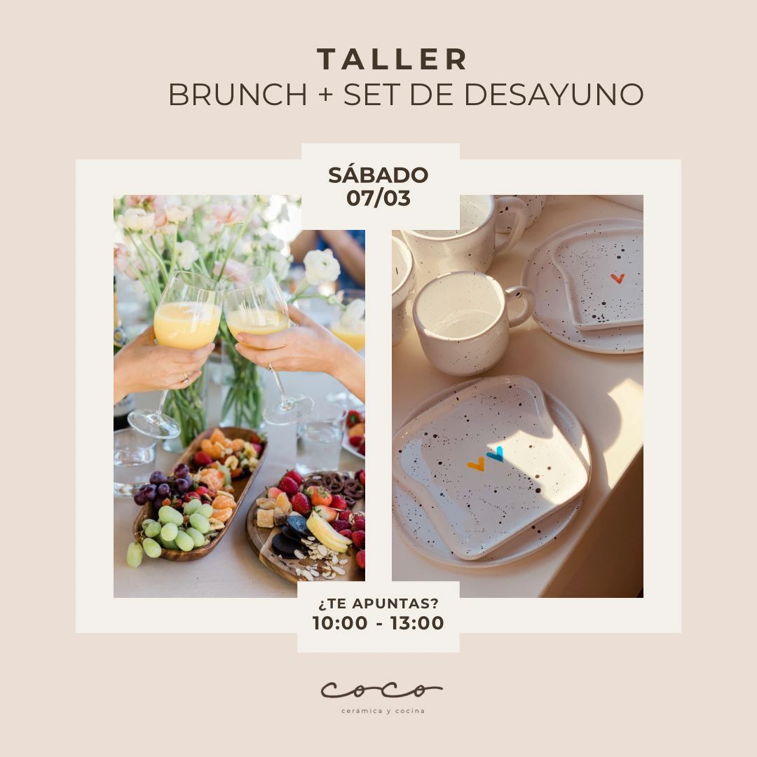 BRUNCH + SET DE DESAYUNO 07.03.26